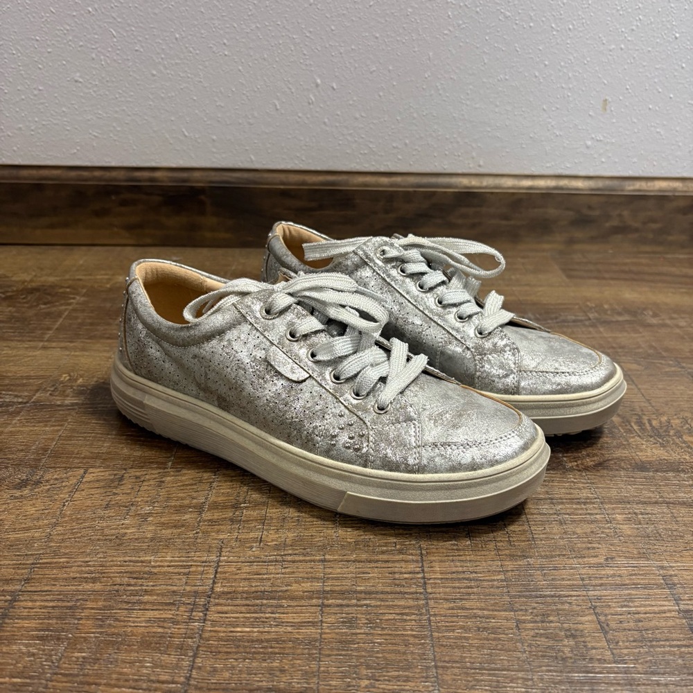 Hey Girl by Corkys Silver Metallic Sneakers